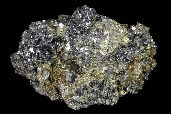 Pyrite, Galena and Fluorite Association - Peru #149596